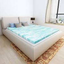 Amazon Com Milemont Mattress Topper Full 2 Inch Cool Swirl Gel Full Certipur Us Certified Blue Gateway Memory Foam Mattress Topper Mattress Mattress Topper