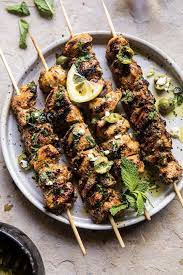 Moroccan Grilled Chicken With Herby Lemon Olive Vinaigrette Half Baked Harvest Recipe Grilled Chicken Recipes Healthy Chicken Recipes Chicken Recipes