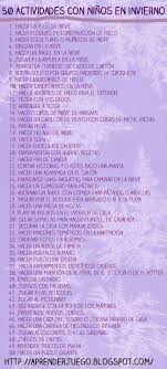 50 Actividades Y Juegos Para Hacer En Invierno Con Ninos Actividades Actividades Para Ninos Juegos Para Ninos