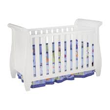 Have To Have It Simmons Kids Slumber Time Hutton Sleigh Crib White Ambiance 399 98 Cribs Baby Cribs Simmons Furniture