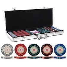 500 Pc 14g Casino Royale Poker Chip Set With Aluminum Case Poker Chips Poker Chips Set Poker Set