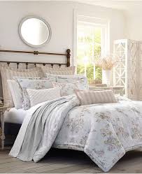 Laura Ashley Lorene Bedding Collection Reviews Bedding Collections Bed Bath Macy S Comforter Sets Farmhouse Bedding Sets King Size Comforter Sets