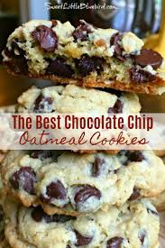 The Best Chocolate Chip Oatmeal Cookies In 2020 Oatmeal Chocolate Chip Cookie Recipe Oatmeal Chocolate Chip Cookies Cookies Recipes Chocolate Chip