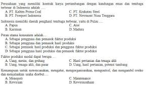 Kisi Kisi Soal Dan Kunci Jawaban Ips Smp Kelas 8 Semester Genap Kurikulum 2013 Didno76 Com