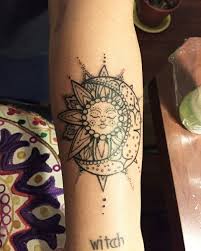 Sun Moon Tattoo Sun Henna Tattoo Moon Tattoo Tattoos