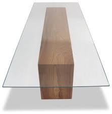 Glass Top Solid Wood Dining Table Contemporary Dining Tables Rotsen Furniture Wood Dining Table Glass Top Dining Table Contemporary Dining Table
