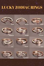 Lucky Zodiac Rings Zodiac Rings Rings Zodiac Jewelry