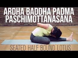 79 How To Do Ardha Baddha Padma Paschimottanasana Seated Half Bound Lotus Youtube Yoga Videos Ashtanga Yoga Ashtanga Yoga Poses