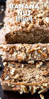 Banana Nut Bread Is The Best This Easy Moist Banana Bread Recipe Is Full Of Pecans And Has A C In 2020 Moist Banana Bread Banana Pecan Bread Banana Bread Recipe Moist