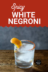 Spicy White Negroni Belle Isle Moonshine Negroni No Sugar Foods Mixing Glass