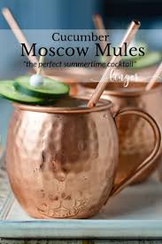 The Best Moscow Mule Recipe With A Cucumber Twist Recipe Mule Recipe Cucumber Moscow Mule Recipe Moscow Mule Recipe