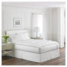 Abbeville Down Alternative Fiber Bed Topper King White Laura Ashley Laura Ashley Bedding Bed Bedroom Furniture