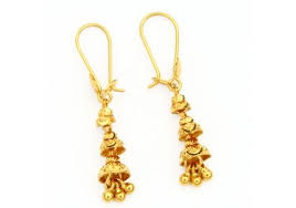 22k Gold Hoop Earrings Ear Bali 235 Ger9542 Buy This Latest Indian Gold Jewelry Design Gold Earrings Designs Antique Gold Earrings Diamond Jewelry Gifts