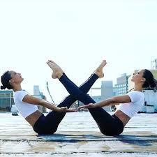 Sisters Are The Truest Purest Forms Of Love Family And Friendship Knowing When To Hold You And Yoga Challenge Poses Couples Yoga Poses Partner Yoga Poses