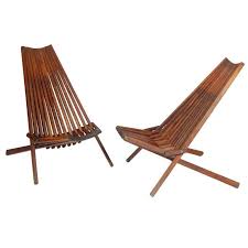 Folding Wooden Lounge Chairs 1stdibs Com Folding Lounge Chair Wood Lounge Chair Wooden Lounge Chair