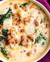 Classic Zuppa Toscana Soup In Slow Cooker Form It Tastes Way Better Than The Restaurant Version And Is Sure To B In 2020 Sausage Soup Recipes Toscana Recipe Recipes