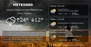 Clima En Tecamac De Felipe Villanueva Por Horas Pronostico Del Tiempo Clima 05 De Mayo