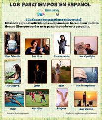Las Actividades De Tiempo Libre En Espanol Lista Y Oraciones Content Google Images Image