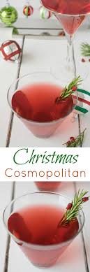 Christmas Cosmopolitan Recipe Diy Easy Recipes Holiday Drinks Holiday Recipes