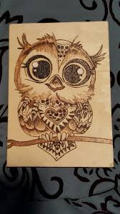Owl Wood Burning Wood Burning Patterns Stencil Wood Burning Stencils Wood Burning Art