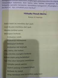 Kumpulan Contoh Puisi Bebas 2 Bait Contoh Kumpulan Puisi Baru Terbaik