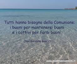Il sito della comunità parrocchiale. Frase Sull Eucarestia Di San Giovanni Bosco Mamma E Bambini