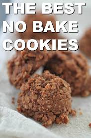 The Best No Bake Cookies Recipe Recipe No Bake Cookies Best No Bake Cookies Baking Recipes Cookies