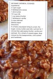 No Bake Oatmeal Cookies Baking Recipes Cookies Chocolate Oatmeal Cookies Oatmeal Cookies Easy