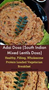 Adai Dosa South Indian Mixed Lentils Dosa Recipe In 2020 Healthy Indian Recipes Vegetarian Indian Food Recipes Vegetarian Indian Breakfast
