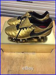 Nike Tiempo Legend Vi Se Fg Aa0612 706 Totti X Roma Gold Soccer Cleats Size 7 5