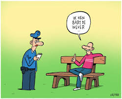 De maatregelen zullen tot 5 april gelden. Cartoon Lectrr
