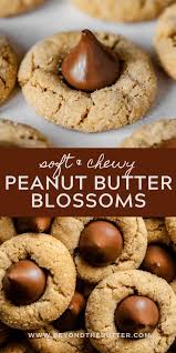 Classic Peanut Butter Blossoms Recipe Peanut Butter Cookie Recipe Cookies Recipes Christmas Delicious Desserts