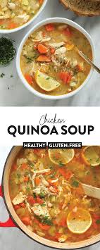 The Healthy Chicken Soup That Will Make You Feel Better In An Instant Meet Our Amazing Chicken Quinoa Soup Quinoa Soup Healthy Chicken Soup Easy Soup Recipes