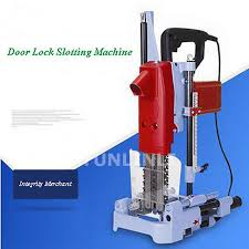 Wooden Door Lock Slotting Machine Drilling Square Hole Mounting Door Lock Woodworking Drilling Machine Mik 1 W Wooden Doors Woodworking Machinery Woodworking