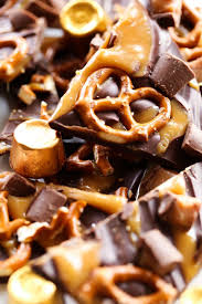 Rolo Pretzel Bark Chef In Training Recipe Bark Recipe Rolo Pretzels Pretzel Bark