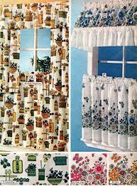 short retro window curtains & cafe