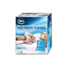 Serta 3 Inch Deep Pocket Gel Memory Foam Mattress Topper White Memory Foam Mattress Topper Gel Memory Foam Mattress Mattress Topper