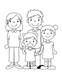 Disegno Famiglia Unita Disegni Da Colorare E Stampare Gratis Per Bambini Puoi Stampare Scaricare Il D Disegni Da Colorare Libri Da Colorare Disegni Bambini