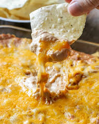 Cream Cheese Bean Dip Video Lil Luna Recipe Cream Cheese Bean Dip Bean Dip Recipes Bean Cheese Dip