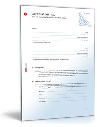 Was sie beim kauf beachten sollten. Schenkungsvertrag Grundstuck Mit Niessbrauch Muster Zum Download