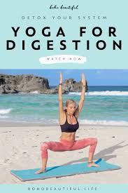 Digestion Detox Yoga Flow Boho Beautiful In 2020 Yoga Flow Boho Beautiful Yoga