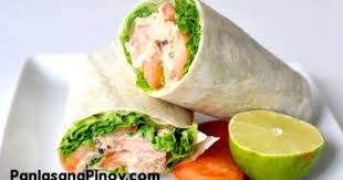 Tuna Salad Wrap Recipe Panlasang Pinoy