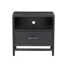 Modern Nightstand Black Nightstand Drawer Nightstand Nightstand