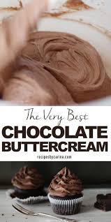 Chocolate Buttercream Recipe Recipes By Carina Recipe In 2020 Chocolate Buttercream Recipe Buttercream Recipe Chocolate Buttercream