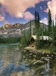 Mountains Woods Water The Combination Cabins In The Woods Mountain Cabin The Great Outdoors