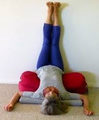 Legs Up The Wall Viparita Karani Relief For Legs Back Kidneys Shoulders And Nek Restorative Pose Yoga Shoulder Yoga Moves Iyengar Yoga
