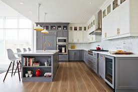 two tone kitchen cabinets