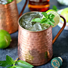 Bourbon Moscow Mule Recipe Moscow Mule Recipe For Mom Winter Drinks