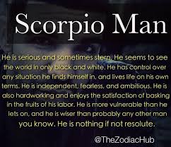 Man Scorpio Scorpio Zodiac Facts Scorpio Men Scorpio And Capricorn
