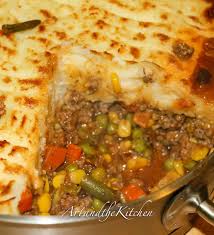 Super Shepherd S Pie With Lean Ground Beef Potatoes Carrots Onions Minced Garlic Frozen Corn Frozen Green Beans Frozen Peas To Recipes Beef Dinner Food